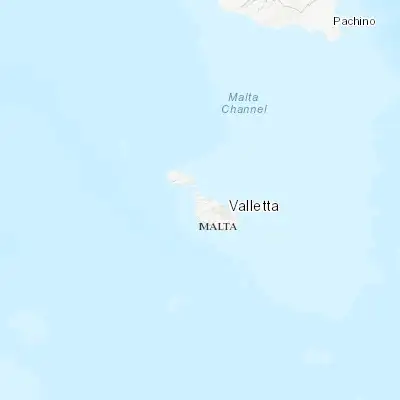 Map showing location of Mellieħa (35.956390, 14.362220)