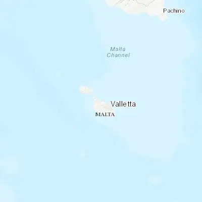 Map showing location of San Pawl il-Baħar (35.950640, 14.415610)