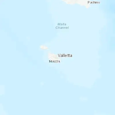 Map showing location of Valletta (35.899680, 14.514800)