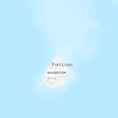 Map showing location of Petit Raffray (-20.020220, 57.622960)