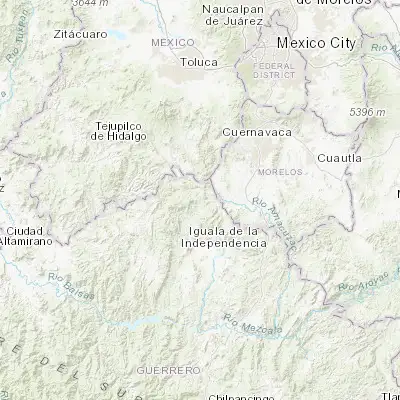 Map showing location of Acuitlapan (18.601550, -99.542600)