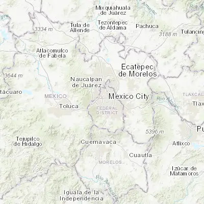 Map showing location of Álvaro Obregón (19.358670, -99.203290)
