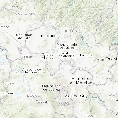 Map showing location of Atitalaquia (20.059640, -99.221630)