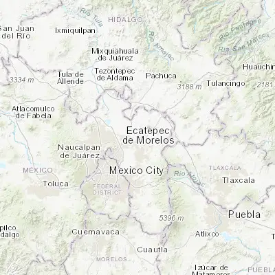 Map showing location of Atlatongo (19.667760, -98.904020)