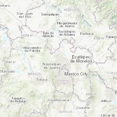 Map showing location of Axotlán (19.694170, -99.239440)
