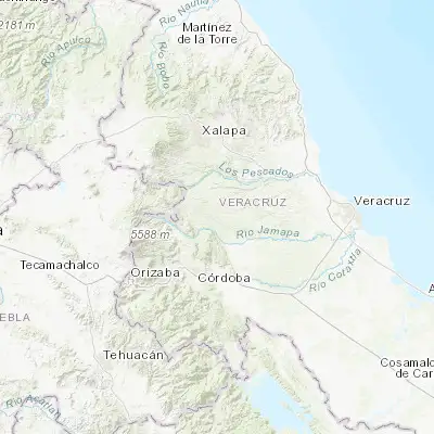 Map showing location of Boca del Monte (19.154510, -96.832700)