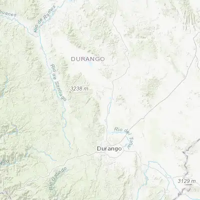 Map showing location of Canatlán (24.525760, -104.773270)