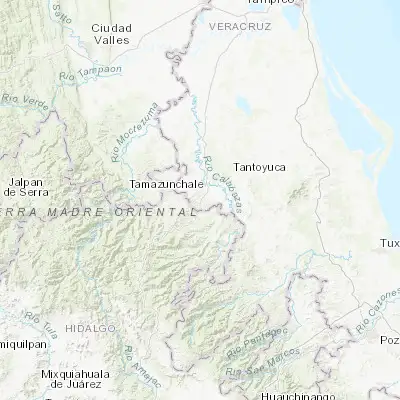 Map showing location of Chalma (21.208810, -98.397990)
