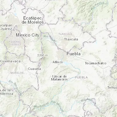 Map showing location of Chipilo de Francisco Javier Mina (19.006110, -98.330560)