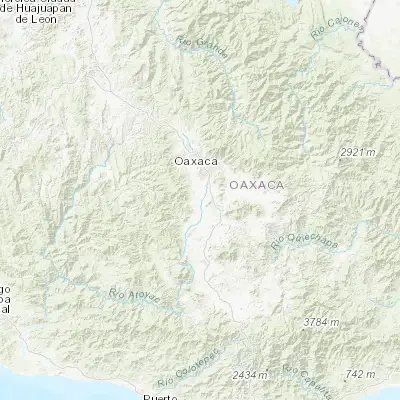 Map showing location of Ciénega de Zimatlán (16.893430, -96.767560)