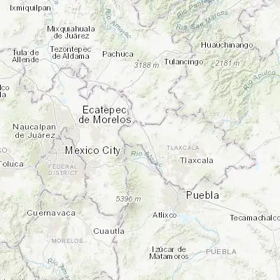Map showing location of Ciudad de Nanacamilpa (19.493390, -98.536650)