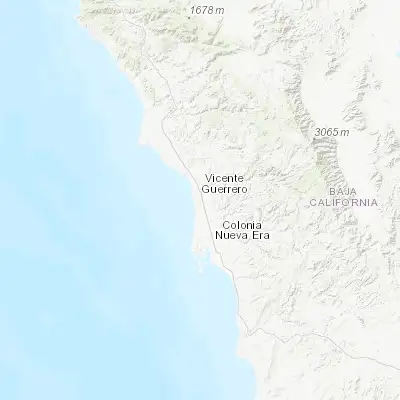 Map showing location of Colonia Lomas de San Ramón (Triquis) (30.701670, -116.002780)