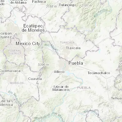 Map showing location of Coronango (19.120900, -98.305940)