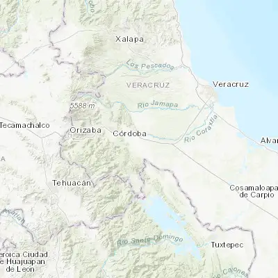 Map showing location of Cuitláhuac (18.814290, -96.722810)