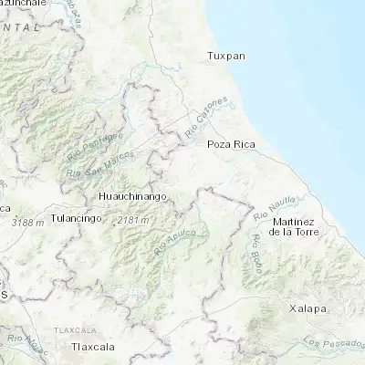 Map showing location of Entabladero (20.275150, -97.551140)