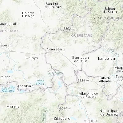 Map showing location of Escolasticas (20.428090, -100.211860)