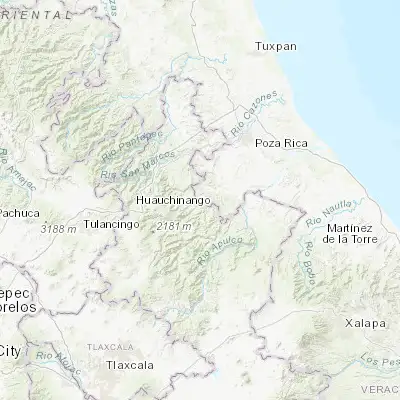Map showing location of Filomeno Mata (20.200040, -97.703920)