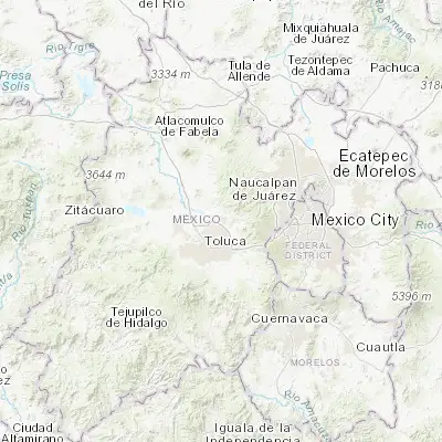 Map showing location of Fraccionamiento Rinconada del Valle (19.411110, -99.574170)
