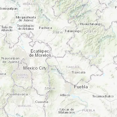 Map showing location of Francisco Villa (19.586300, -98.462250)