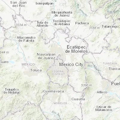 Map showing location of Gustavo Adolfo Madero (19.493920, -99.110750)