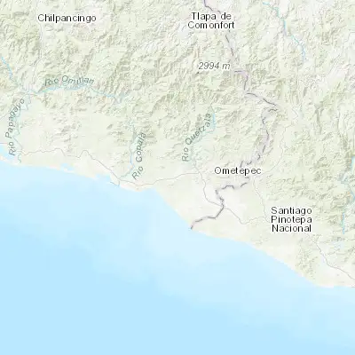Map showing location of Juchitán (16.624020, -98.640280)