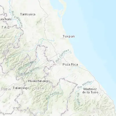 Map showing location of La Isla Km 10 (20.606770, -97.499500)