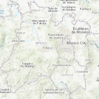 Map showing location of Lerma de Villada (19.288810, -99.511630)