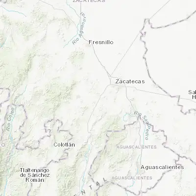 Map showing location of Malpaso (22.626270, -102.761940)