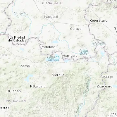 Map showing location of Mariano Escobedo (19.964810, -101.062060)