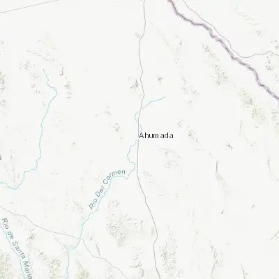 Map showing location of Miguel Ahumada (30.618610, -106.512220)