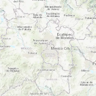 Map showing location of Miguel Hidalgo (19.434110, -99.200240)