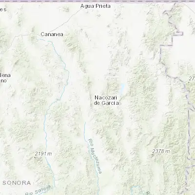 Map showing location of Nacozari Viejo (30.400000, -109.650000)