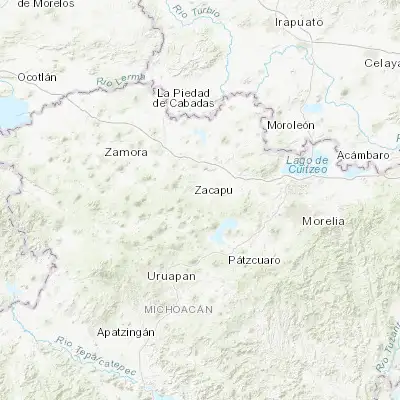 Map showing location of Naranja de Tapia (19.777080, -101.759470)