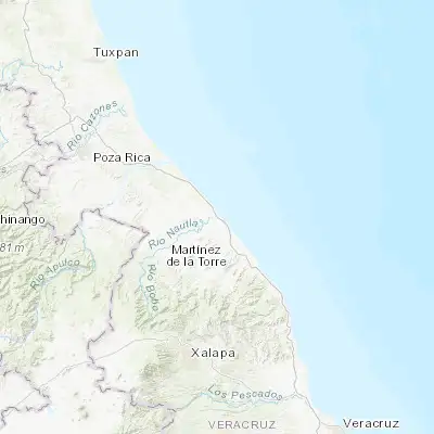 Map showing location of Nautla (20.207950, -96.773050)