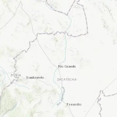 Map showing location of Nieves (23.996090, -103.020130)