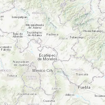 Map showing location of Nopaltepec (19.778290, -98.710460)