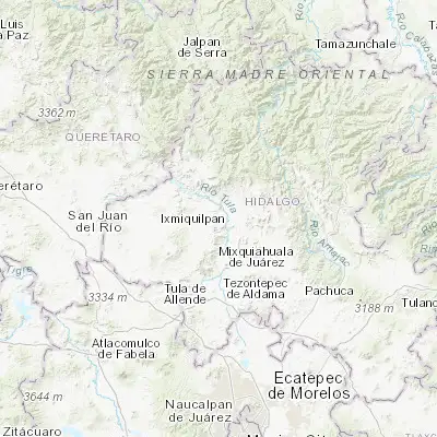 Map showing location of Panales (20.469650, -99.266740)