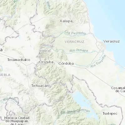 Map showing location of Paraje Nuevo (18.878860, -96.860660)