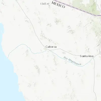 Map showing location of Pitiquito (30.676630, -112.054660)