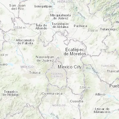 Map showing location of Puerto Escondido (Tepeolulco Puerto Escondido) (19.551940, -99.098060)