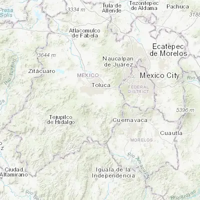 Map showing location of San Antonio la Isla (19.164410, -99.566850)