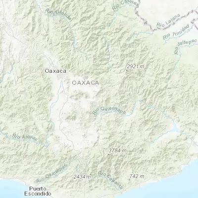 Map showing location of San Baltazar Guelavila (16.796380, -96.305420)