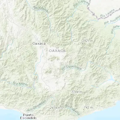 Map showing location of San Dionisio Ocotepec (16.804570, -96.393340)