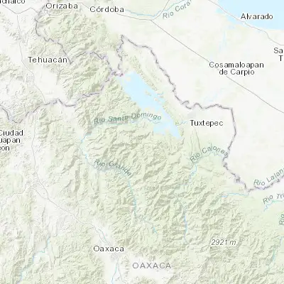Map showing location of San Felipe Usila (17.887900, -96.524740)