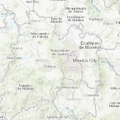 Map showing location of San José Tejamanil (19.431390, -99.358890)