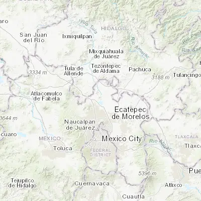 Map showing location of San Juan Zitlaltepec (19.812070, -99.145260)