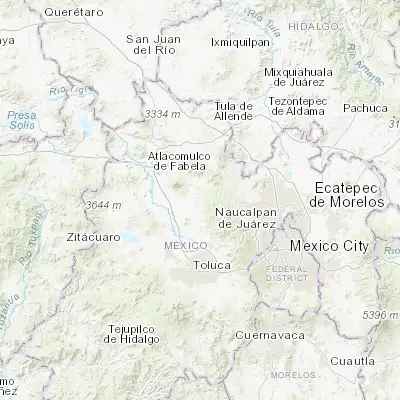 Map showing location of San Lorenzo Malacota (19.649500, -99.613630)