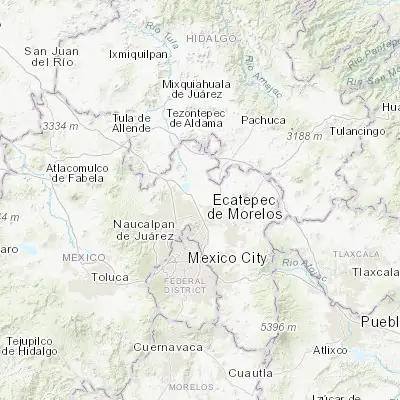 Map showing location of San Miguel Jaltocan (19.723060, -99.050280)