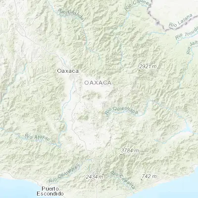 Map showing location of San Pablo Güilá (16.803240, -96.440250)