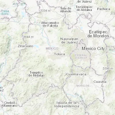Map showing location of San Salvador Tizatlalli (19.260280, -99.590830)